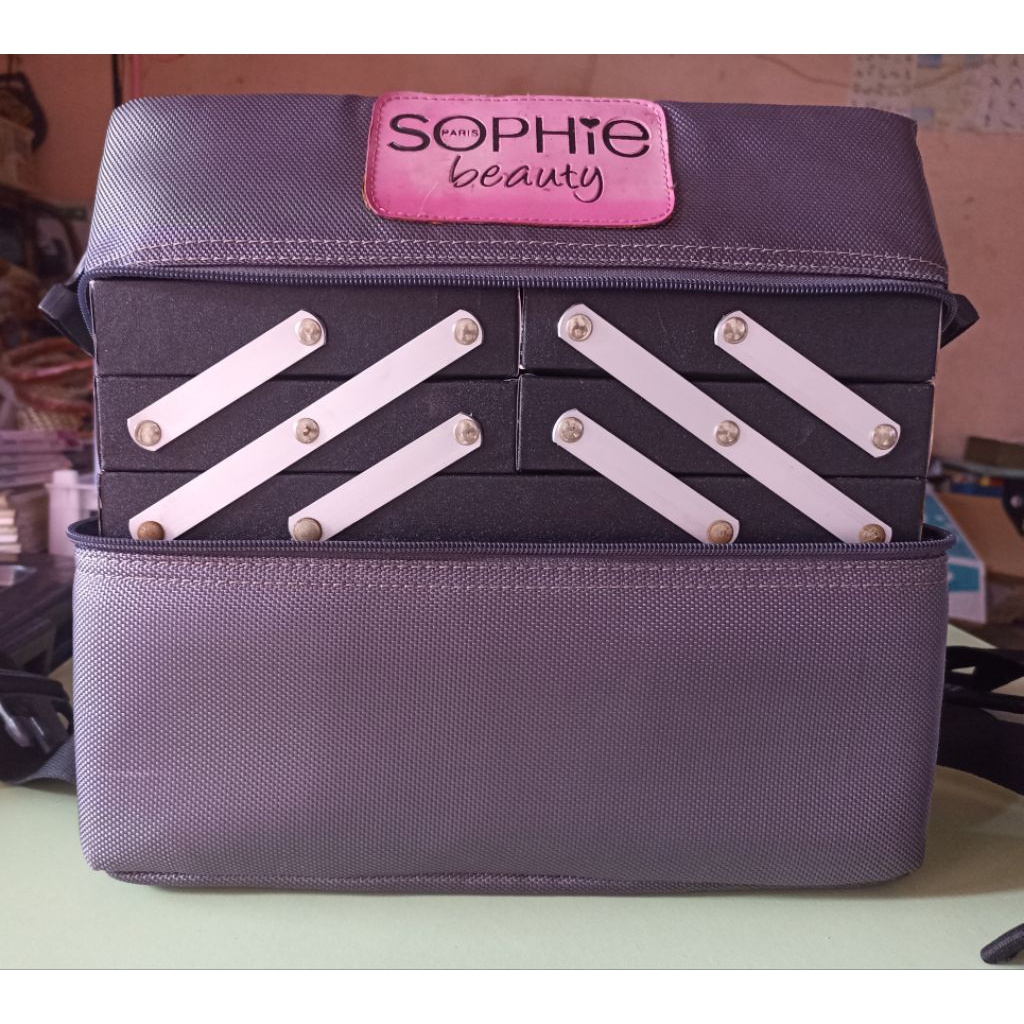 TAS MAKE UP BEAUTY BOX SUSUN 3 ORIGINAL