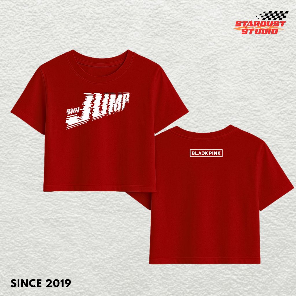 Stardust Jump Blackpink Tshirt / Kaos JUMP Blackpink / Kaos Blackpink World Tour / Kaos Jennie Lisa 