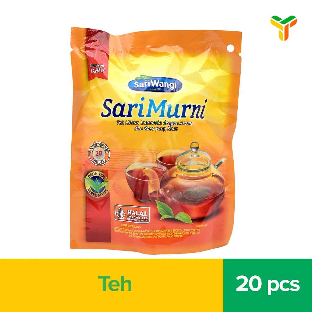 

Sariwangi Sarimurni Rb 20X1.8 Gram