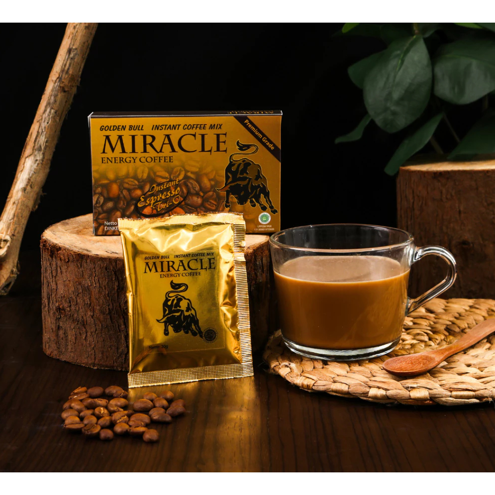 

Coffee Miracle isi 12 Sachet Asli | Mirale Coffee | Miracle Original