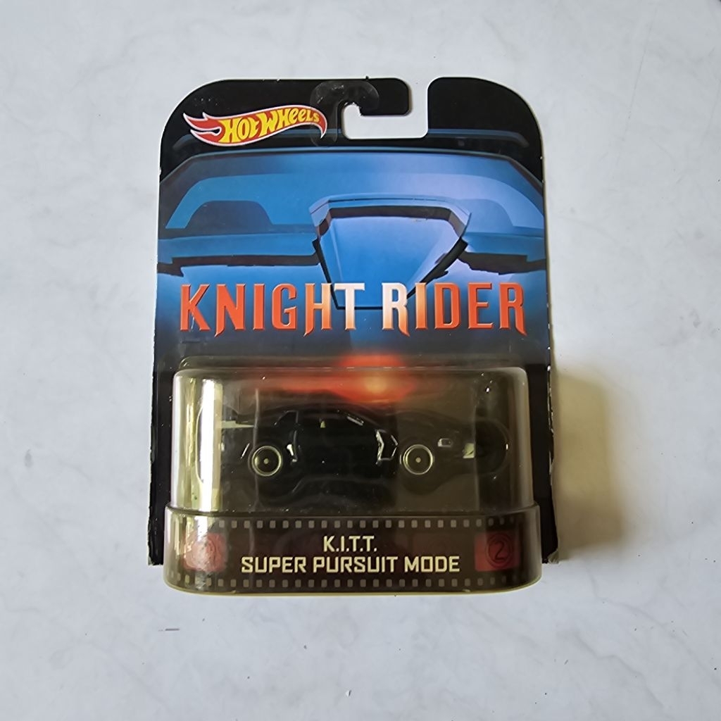 hotwheels KITT super pursuit mode retro premium