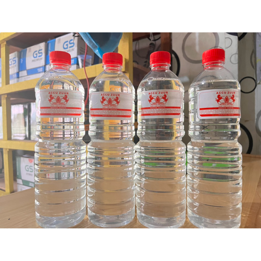 AIR AKI TAMBAH dan AIR AKI GANTI merk KUDA INTAN