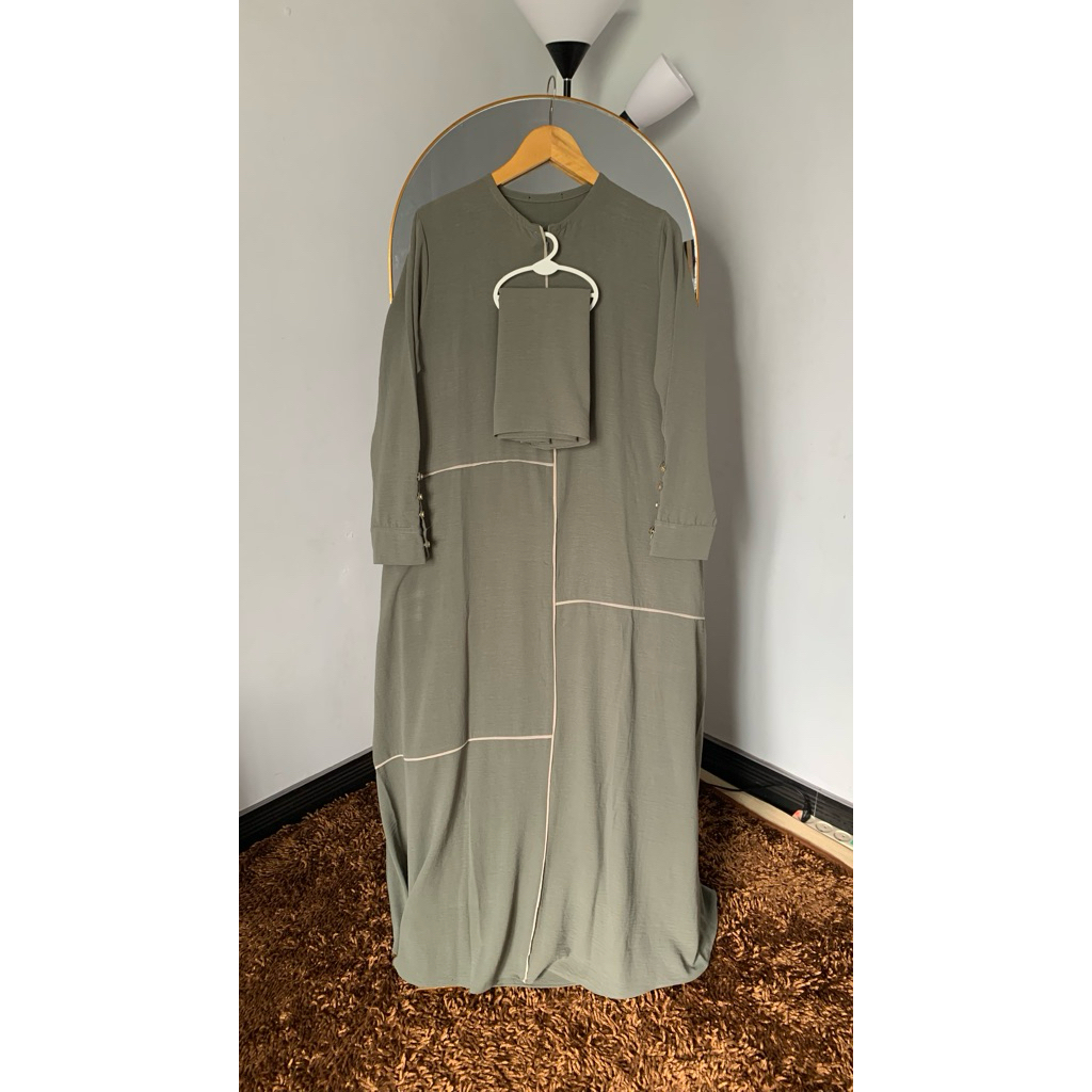 Preloved Abaya Crincle premium