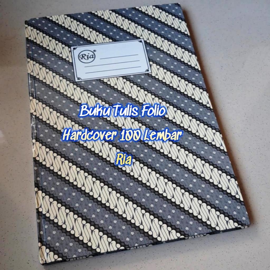 

Buku Tulis 100 Lembar Folio Hardcover - Ria