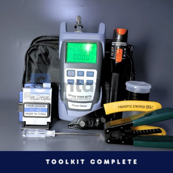 Toolkit FTTH Fiber optic fiber optik