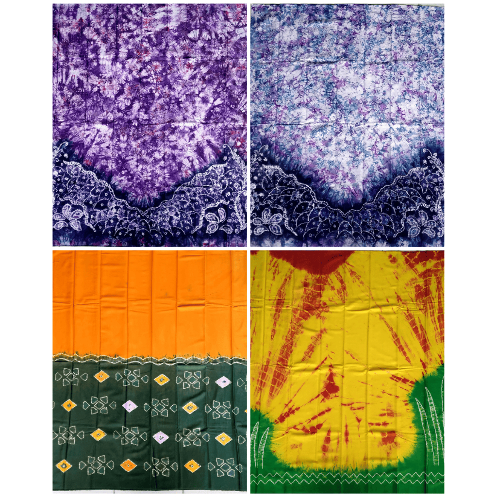 Kain batik sasirangan Banjarmasin kalimantan selatan, bahan Kain katun sutra premium adem lembut pan