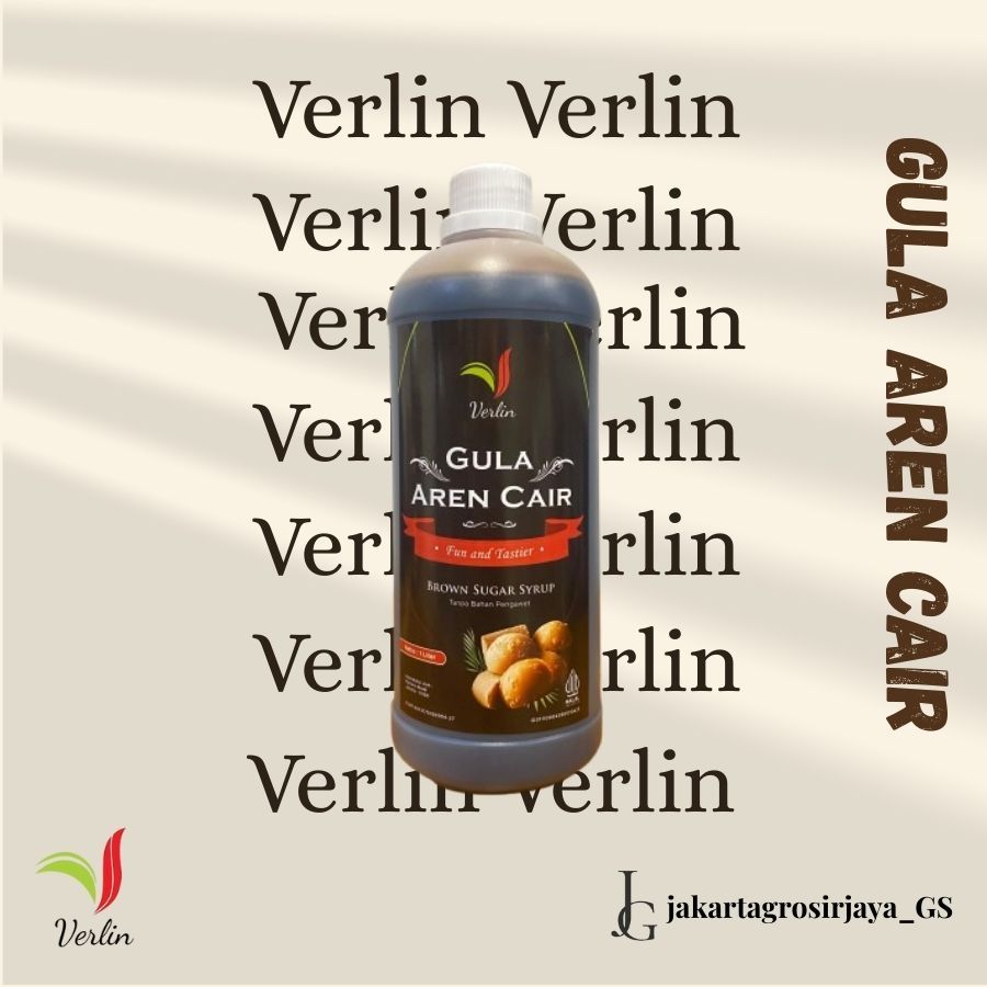 VERLIN GULA AREN CAIR 1 KG - GULA AREN CAIR 1 LITER