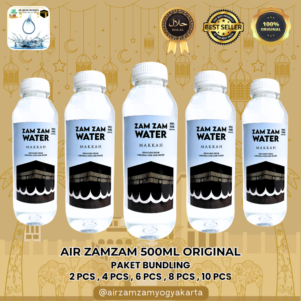 

Paket Bundling Air ZAMZAM 500 ml asli | Air ZAMZAM 500 ml original | Oleh-oleh Haji dan Umroh