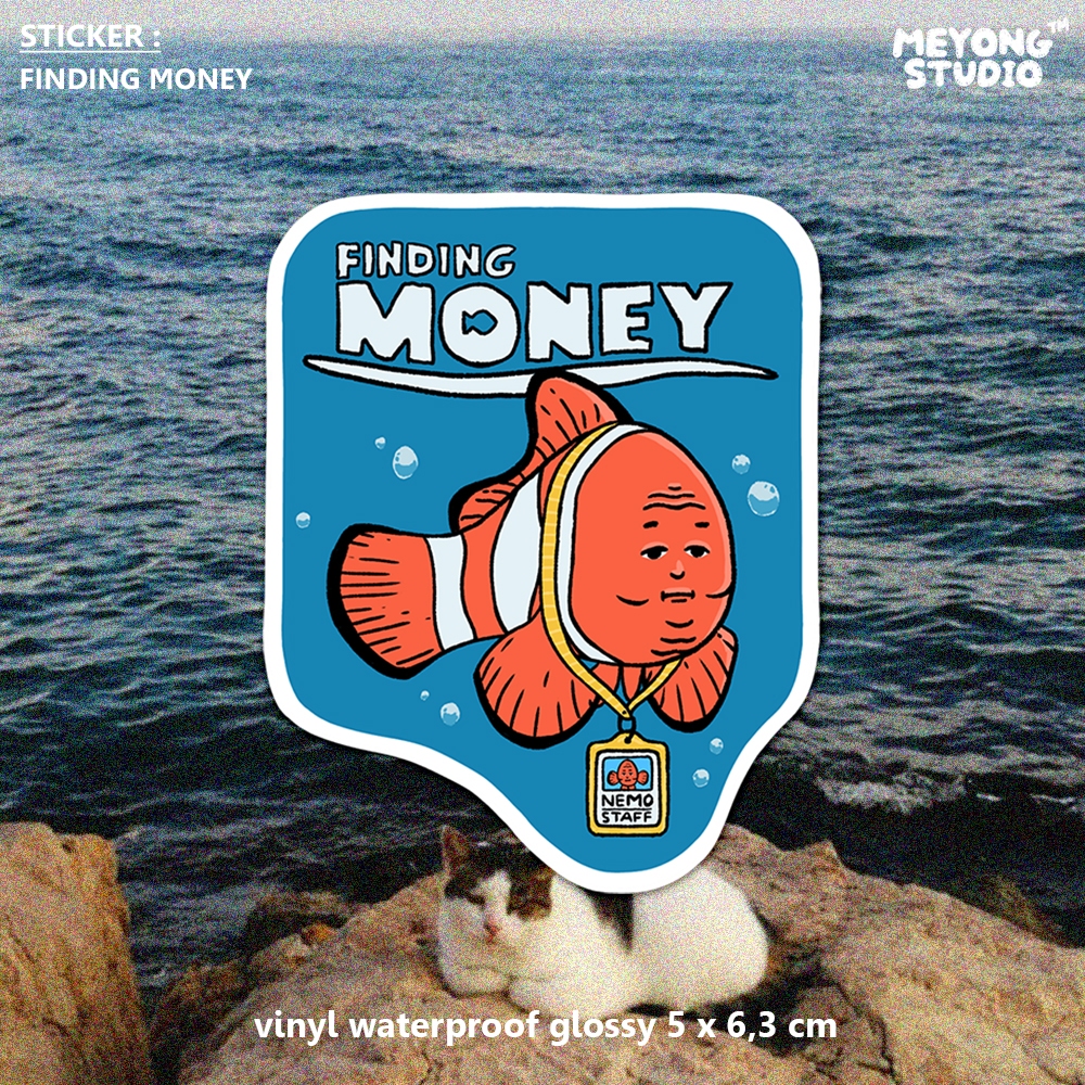 

Meyong studio | Finding Money | Sticker Aesthetic | Sticker Kucing | Sticker Lucu | Sticker Vinyl Waterproof | Sticker Laptop | Sticker Hp | Sticker Tumblr | Sticker Helm | stiker vinyl