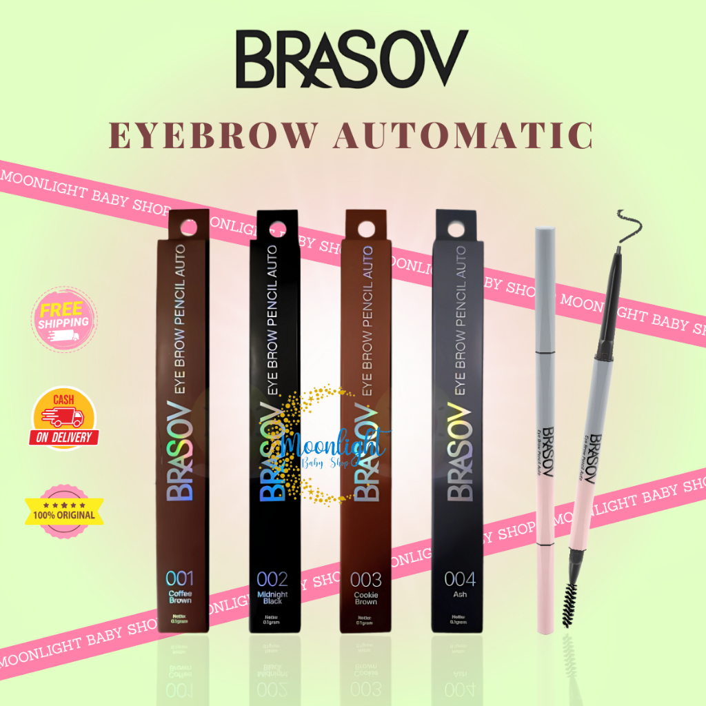 Brasov Eyebrow Pencil Auto 15,5 CM - Pensil Alis