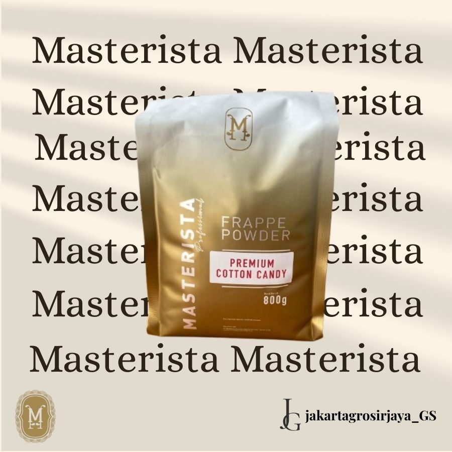 

Masterista Bubuk Minuman Premium Cotton Candy Masterista 800gr