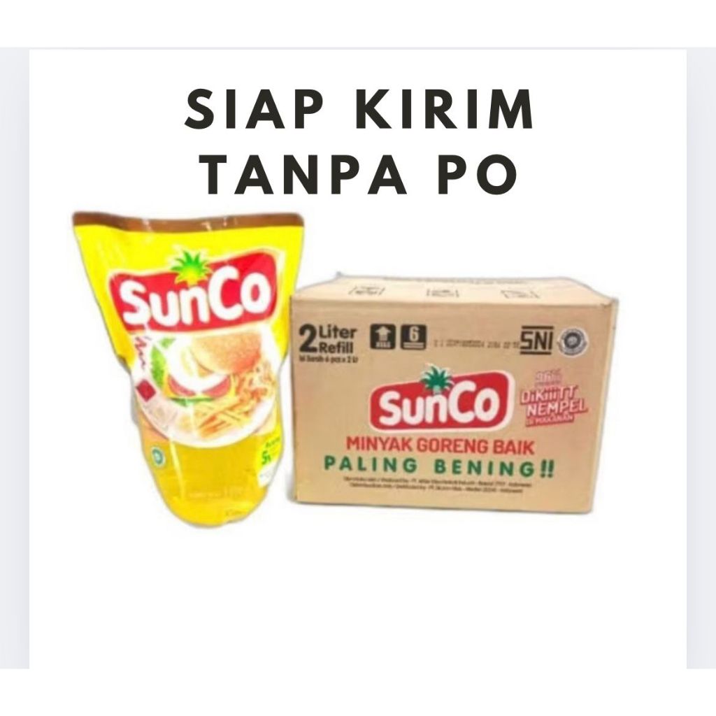 

READY SIAP KIRIM MINYAK SUNCO 2L