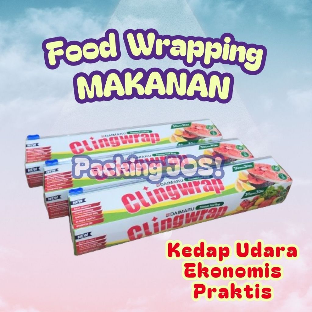 Plastik Wrap Buah Makanan Food Wrap / Cling Wrap DAIMARU Plastik Wrapping Makanan