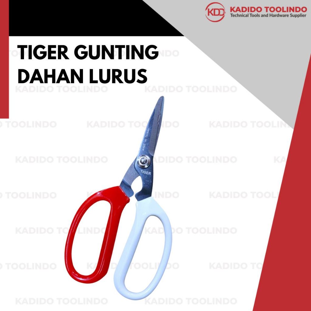 

Tiger Gunting Dahan Lurus Gunting serba guna 680 7 1/4" Pruning Shears gunting bonsai