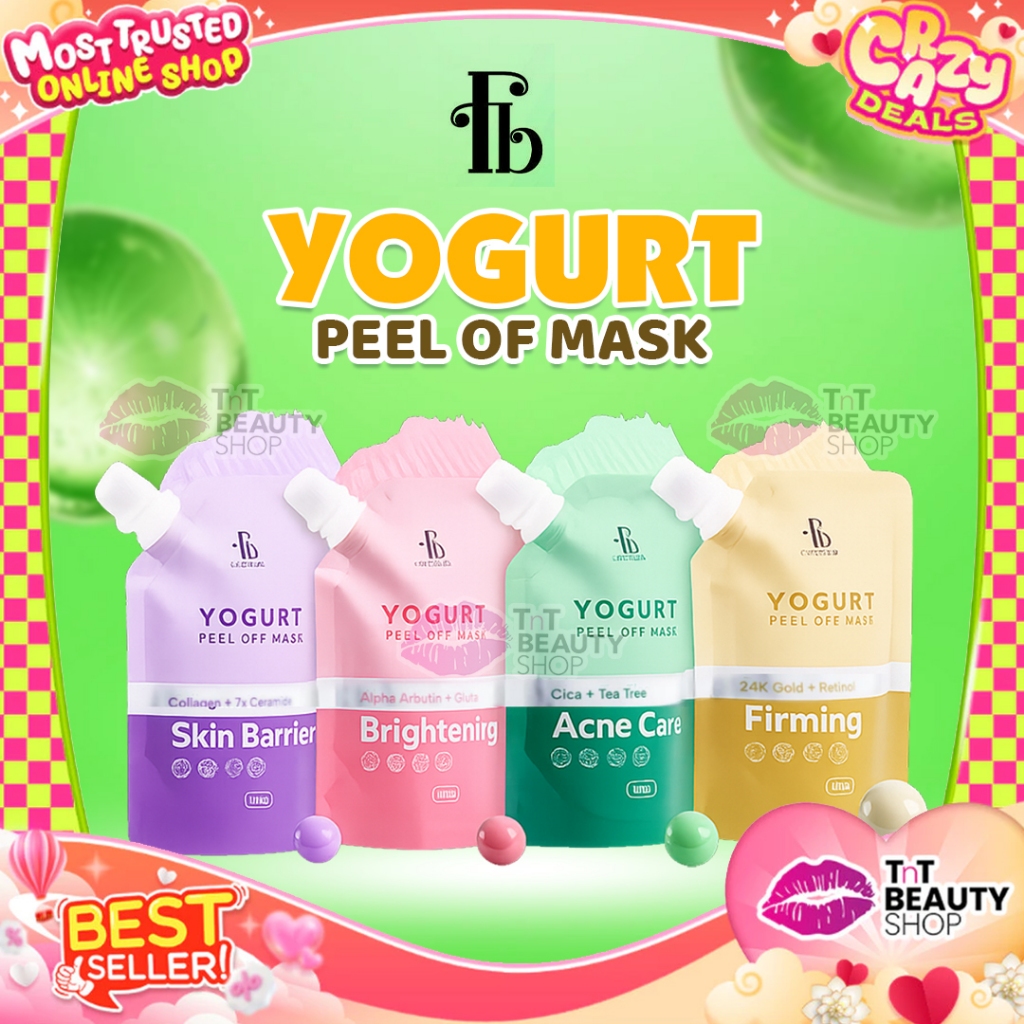 FAV Beauty Yogurt Peel Off Mask Series Acne Care Skin Barrier Firming Brightening | TnT Beauty Shop