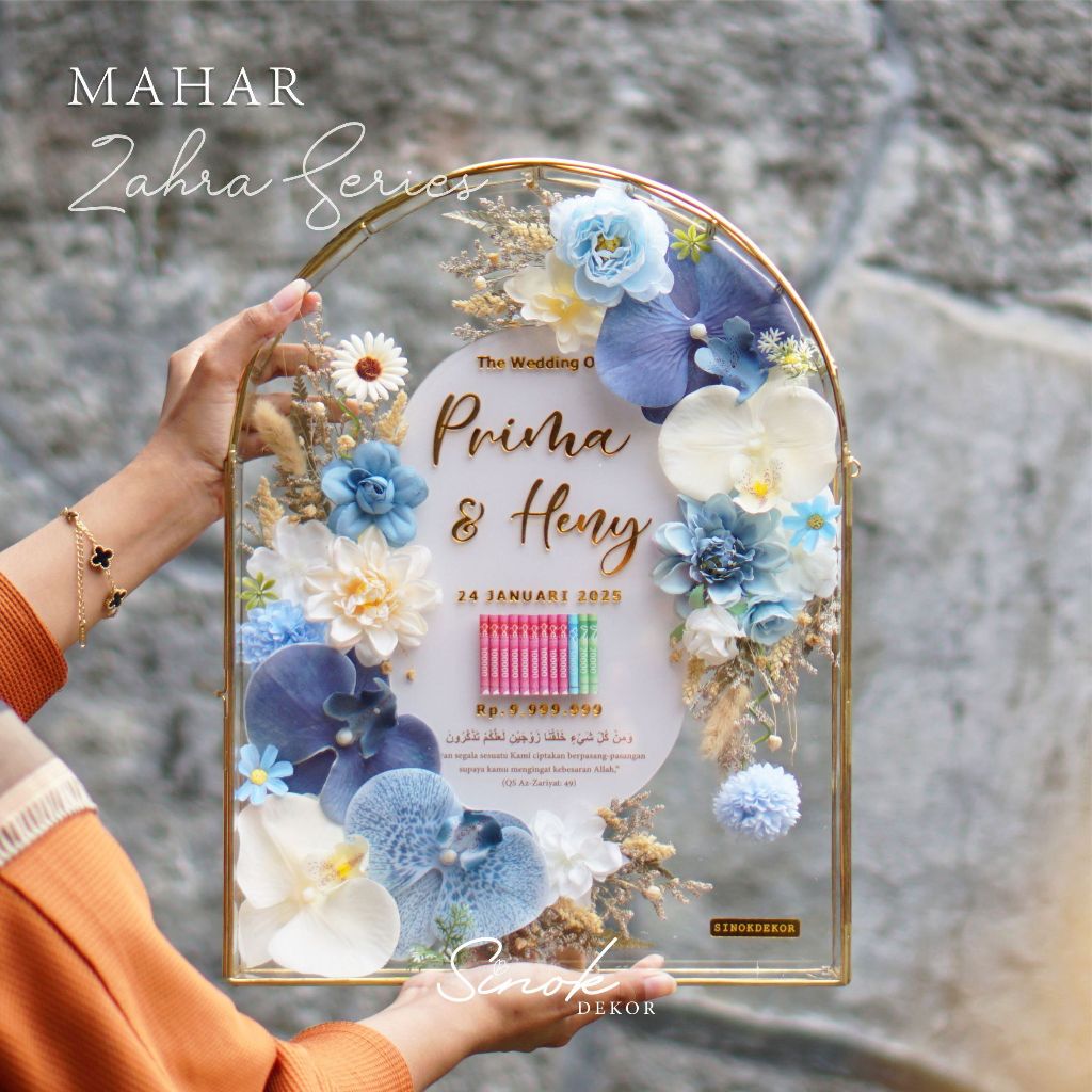 MAHAR PERNIKAHAN TERARIUM / MAHAR VIRAL MIRROR GOLD