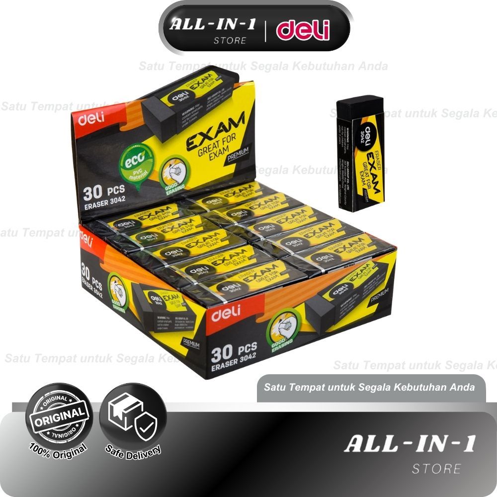 

Deli Penghapus Pensil 2B Cocok untuk ujian lembut E3042
