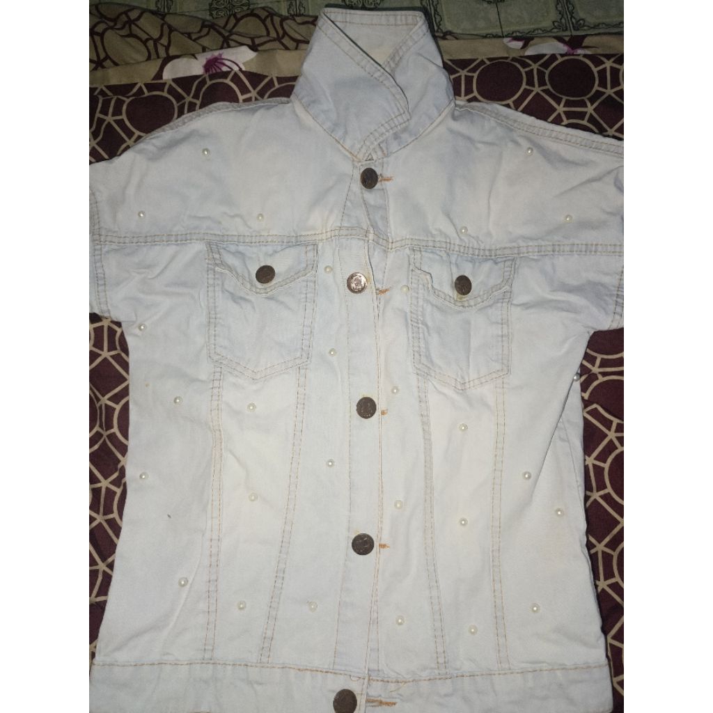 Jaket Jeanz Bershka