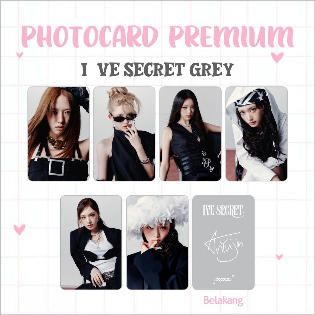 PHOTOCARD PC PREMIUM IVE I AM WAVE