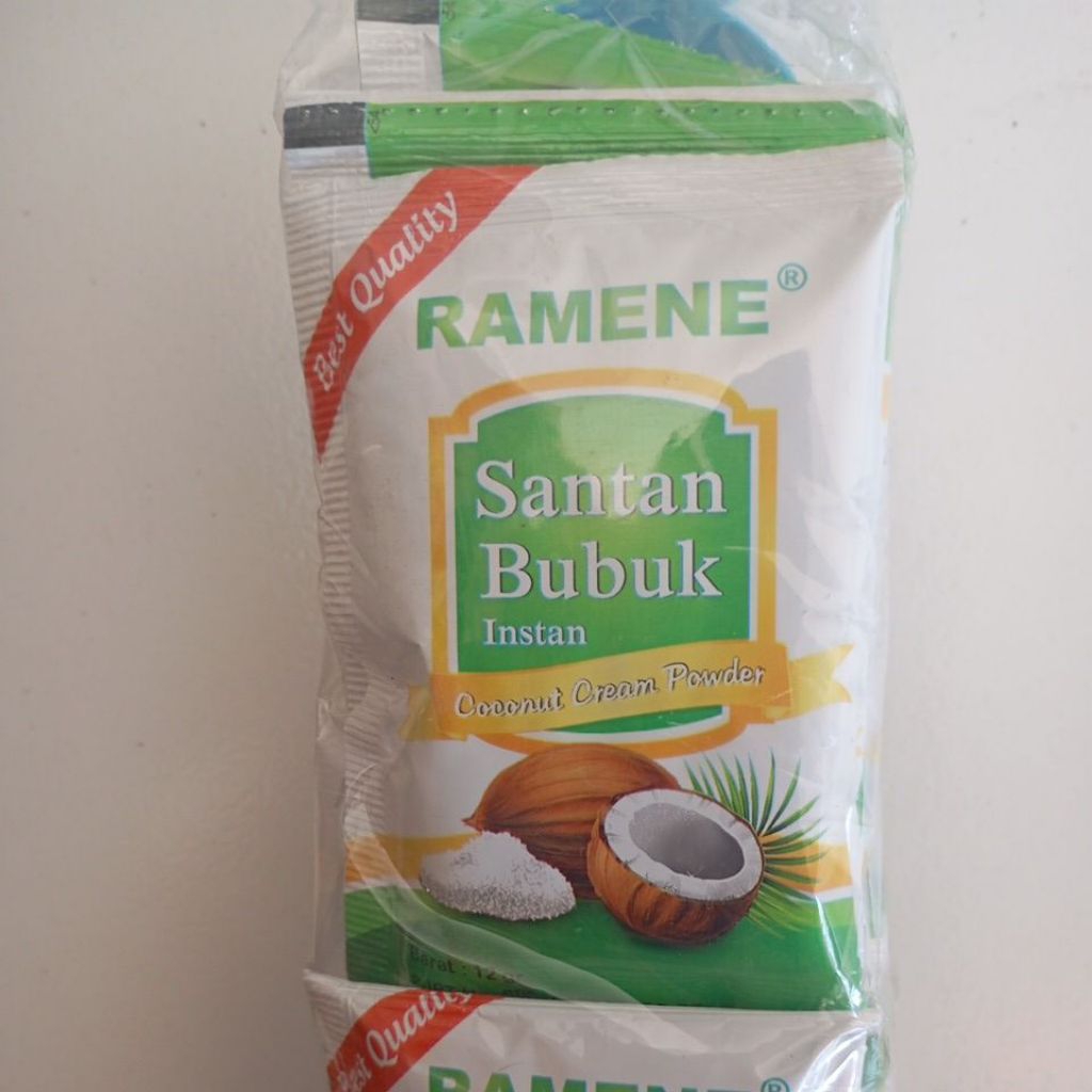 

santan bubuk instan ramene GRATIS CENTONG TIAP 1 PAKET (1RENTENG)
