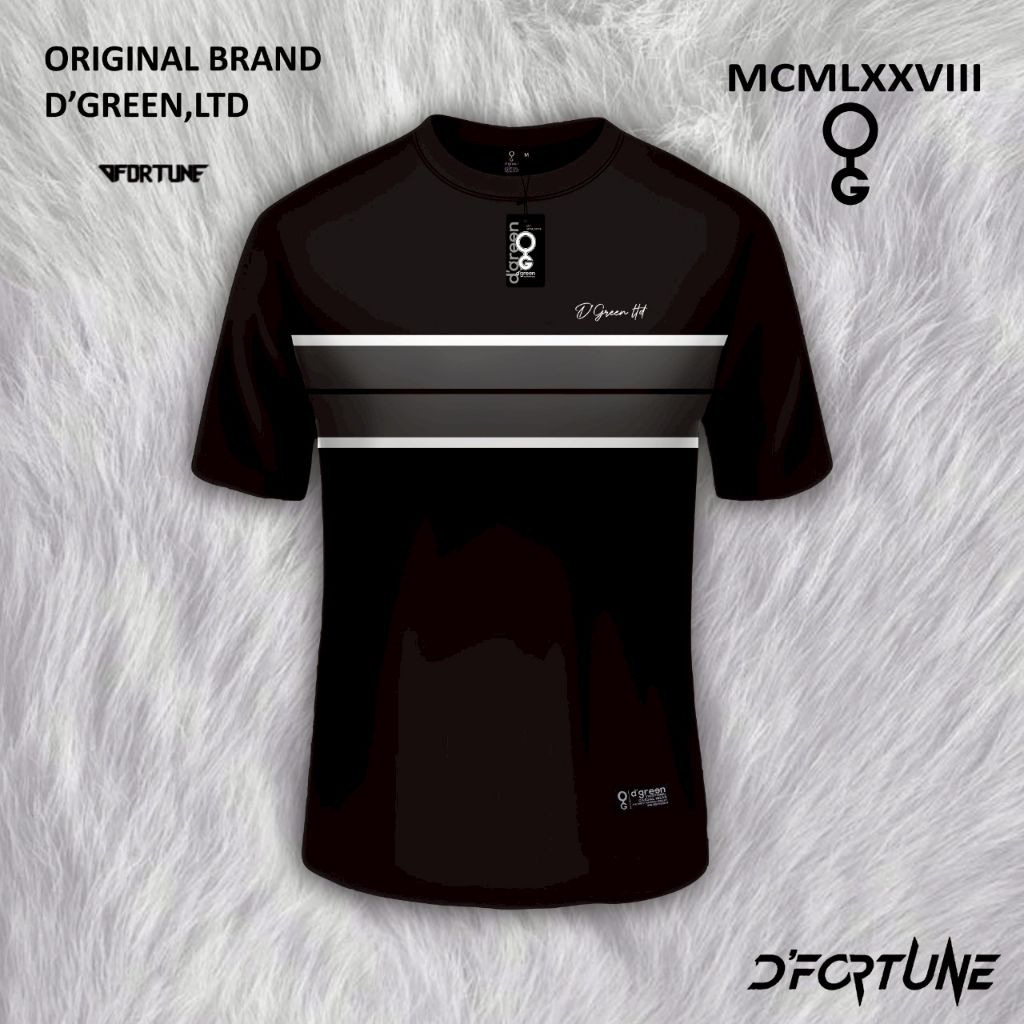 Baju Kaos Distro Pria Garis / Kaos Terbaru Pria Distro