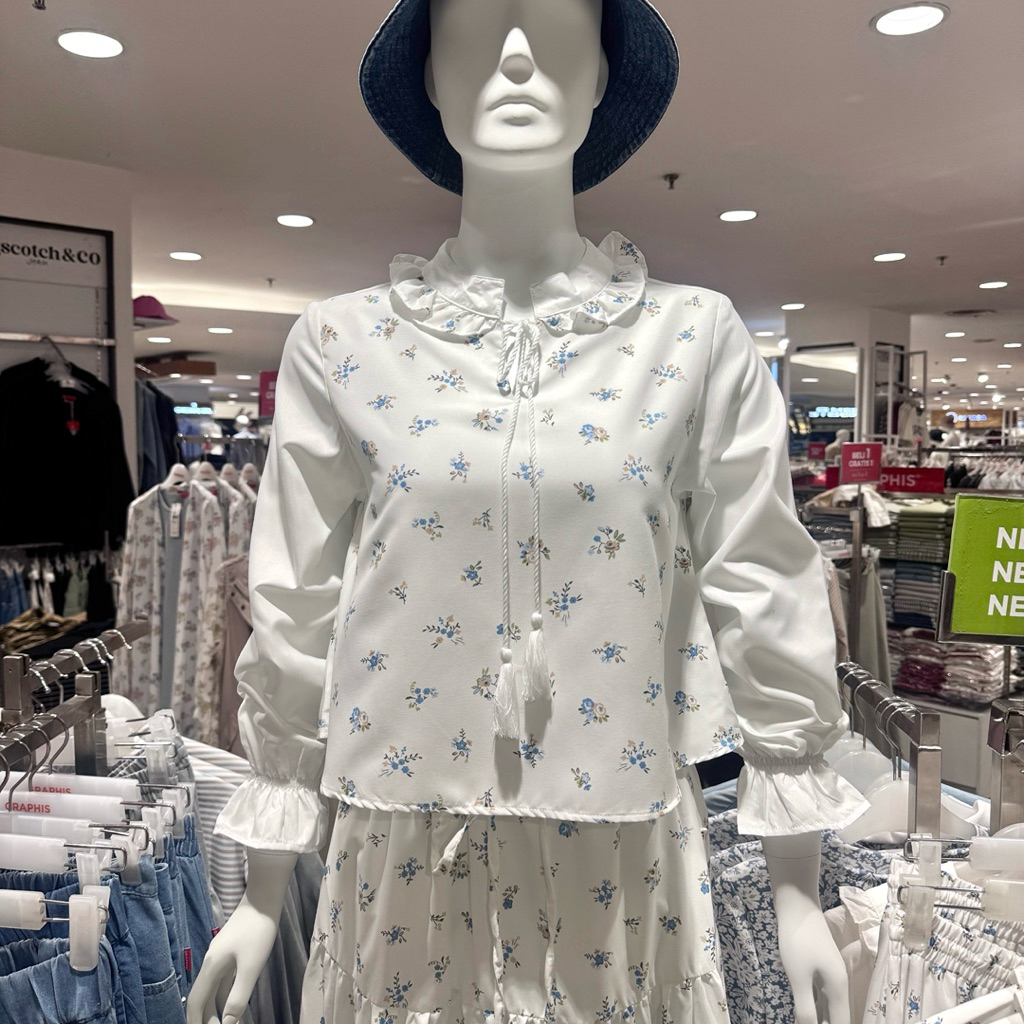 GRAPHIS - NEW Kemeja Blouse Wanita (S-L)