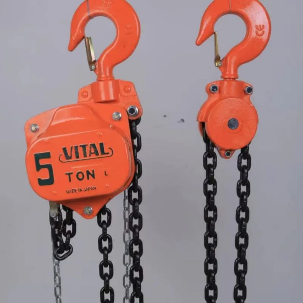 Chain Block 5 Ton x 15 meter VITAL Made in JAPAN