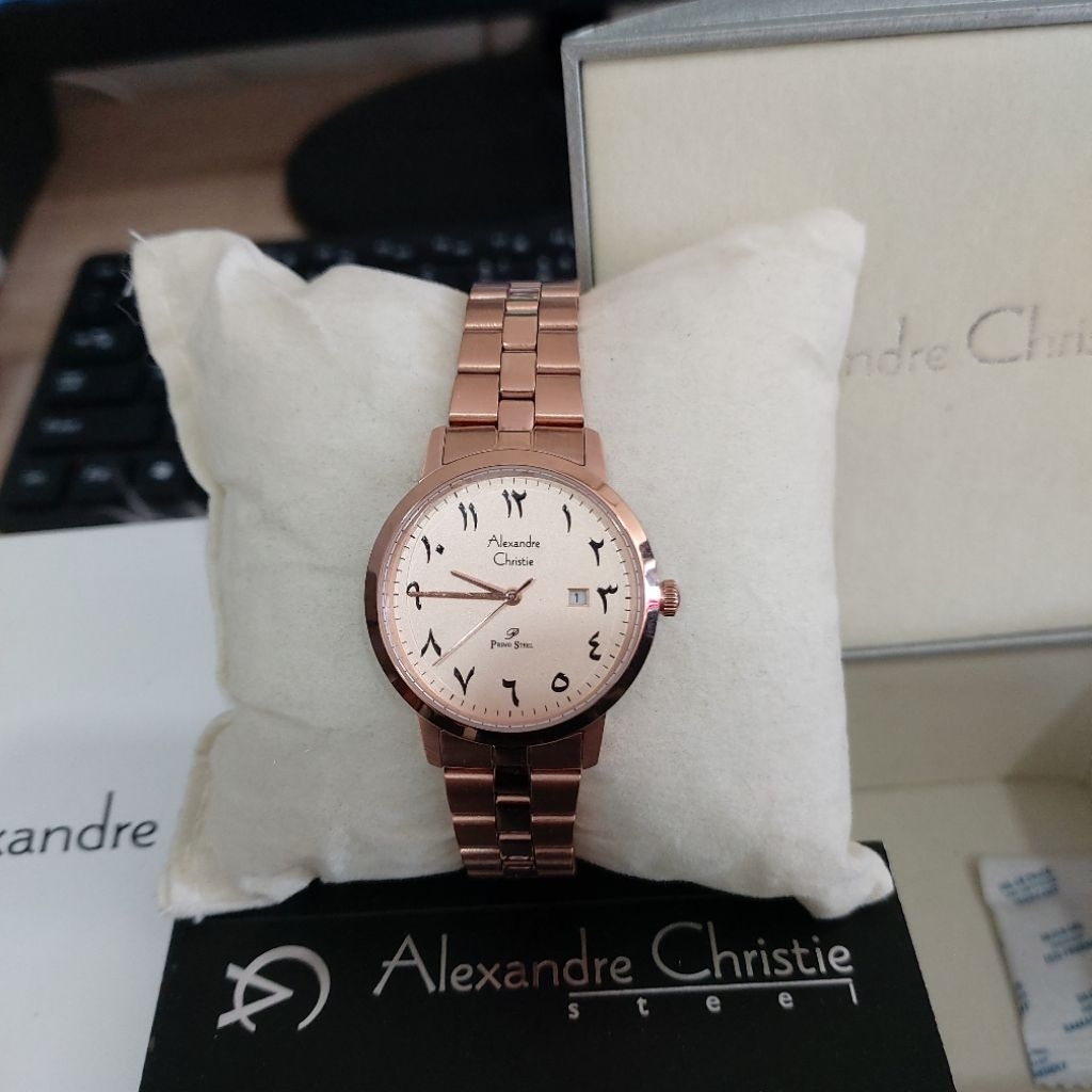 (BARU) READY JAM TANGAN WANITA ALEXANDRE CHRISTIE AC 1007 AC1007 ORIGINAL MODEL ARABIC