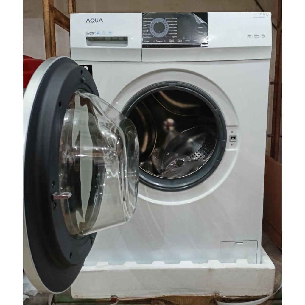 Mesin Cuci 1 Tabung FRONT LOADING AQUA JAPAN FQW-700829QD ( 7KG )