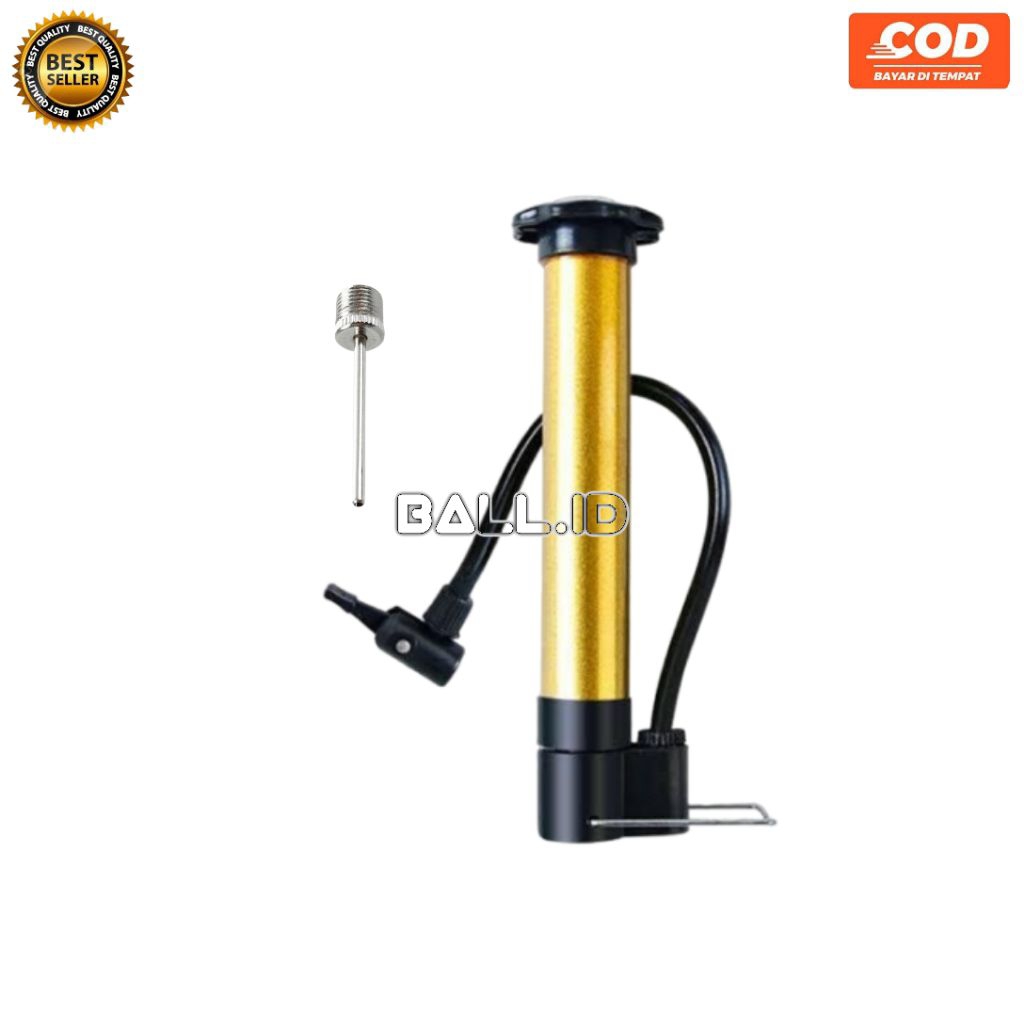 Pompa Angin Mini Portabel Pompa Mini Serbaguna Pompa Bola Ban Sepeda Ban Motor
