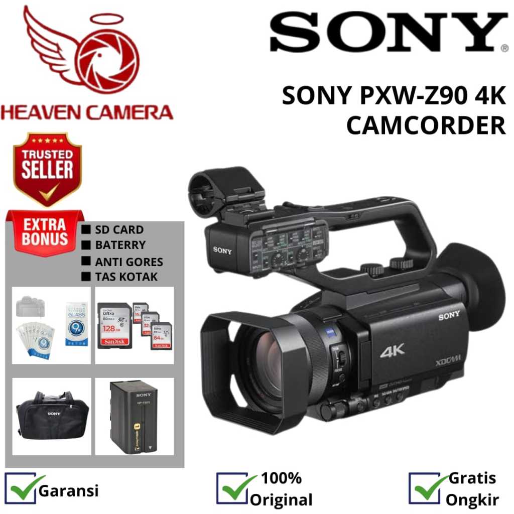 SONY PXW-Z90 4K XDCAM CAMCORDER / CAMCORDER SONY PXW-Z90 XDCAM 4K / SONY PXW-Z90 / SONY Z90