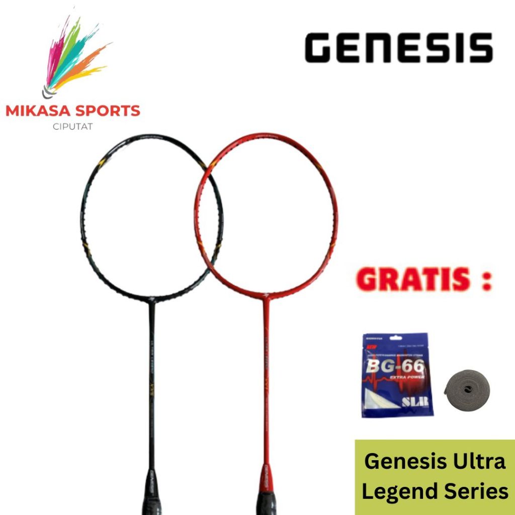 Raket Badminton Genesis ULTRA LEGEND SERIES XX1 XX5 ORIGINAL