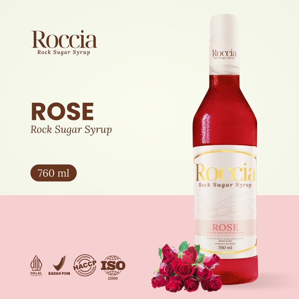 

Roccia Rose Syrup 760ml