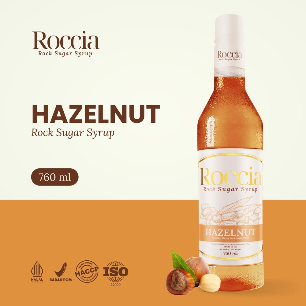 

Roccia Hazelnut Syrup 760ml