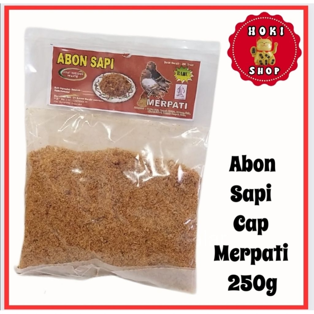 

Abon Sapi Cap Merpati Halal 250gr / Abon Merpati / Abon Sapi