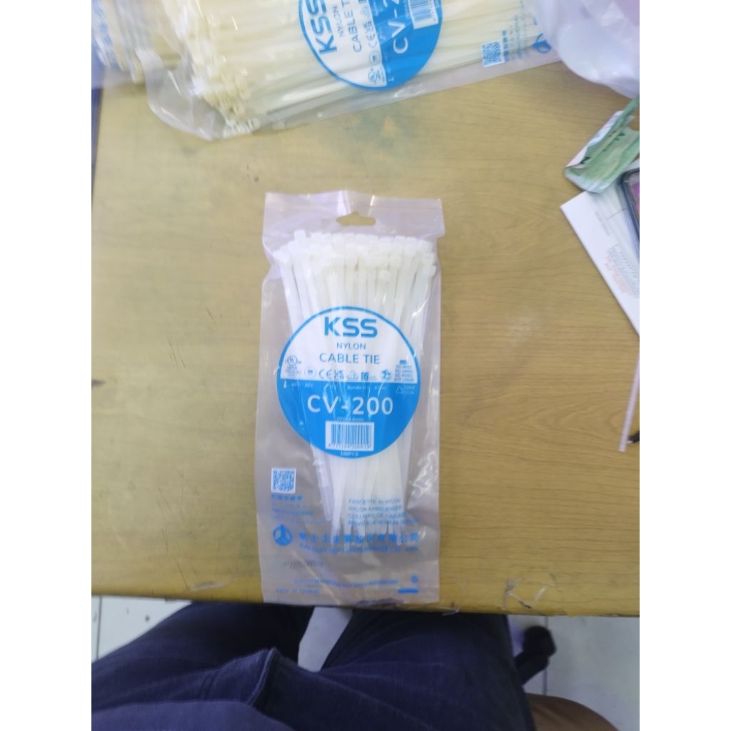 KSS NYLON CABLE TIE CV-200 KABEL TIE KSS 200x4.6MM ORIGINAL