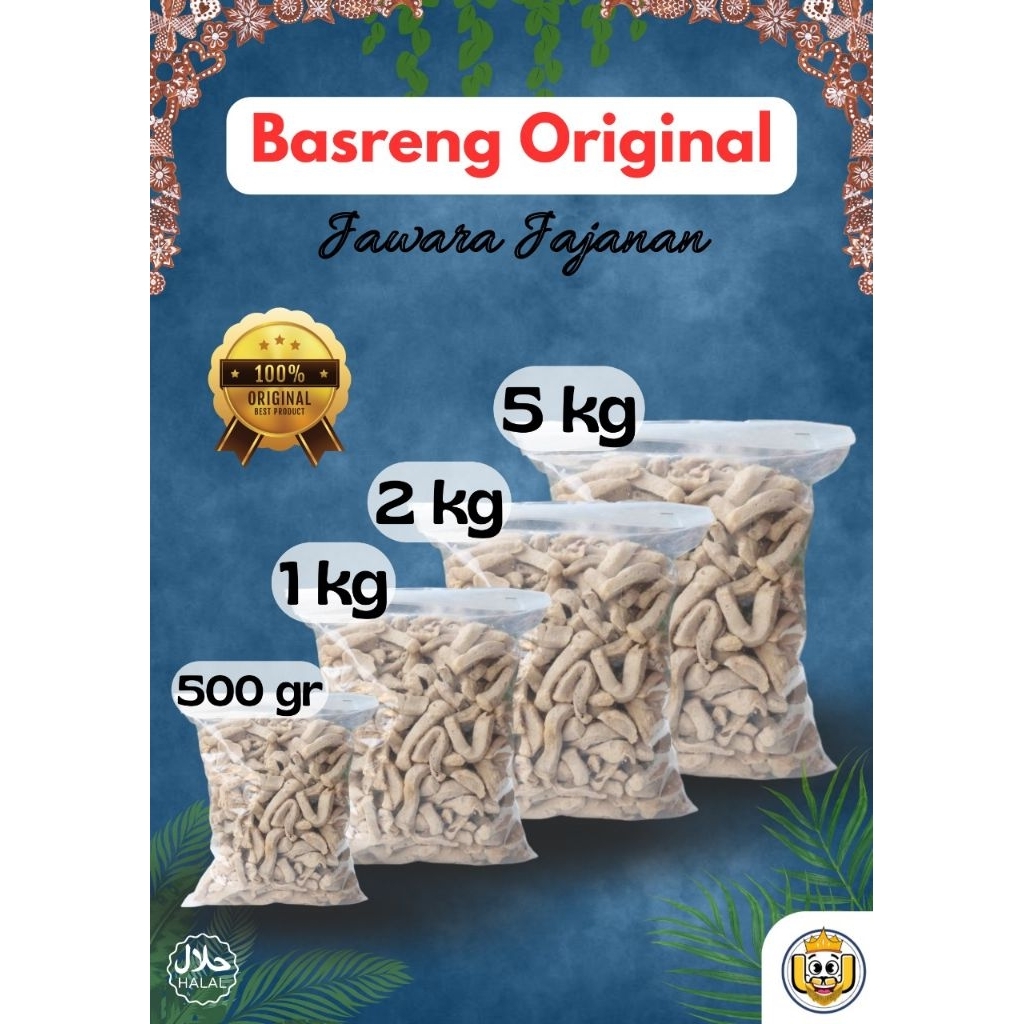 

BASRENG ORIGINAL TANPA BUMBU UNTUK USAHA