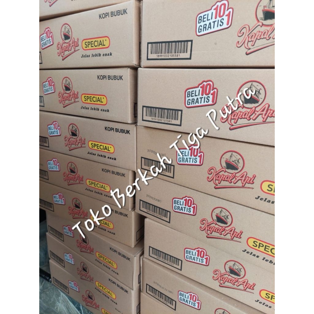 

Kopi kapal api mini 6gr 1dus (kemasan baru 10+1)