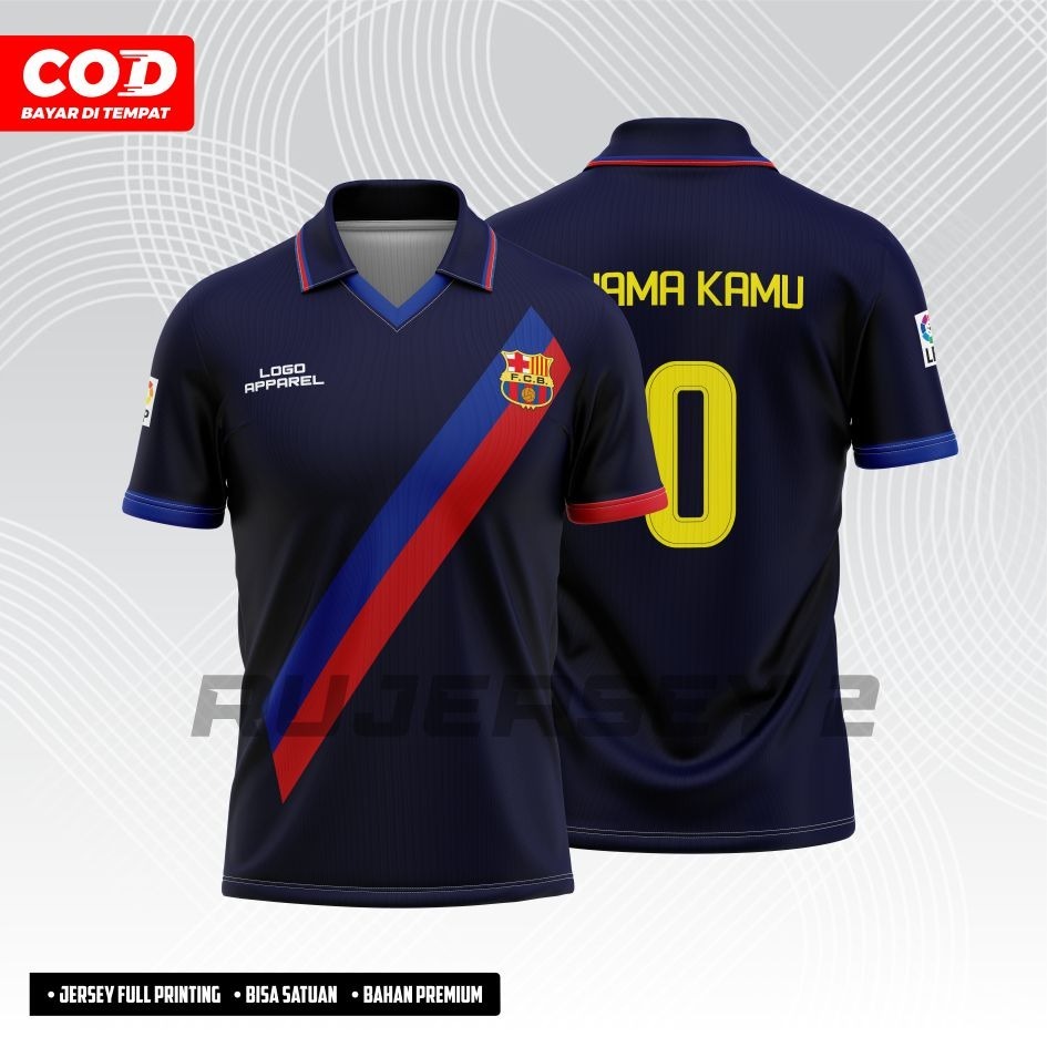 Jersey Barcelona 2002/2003 Away Full Printing