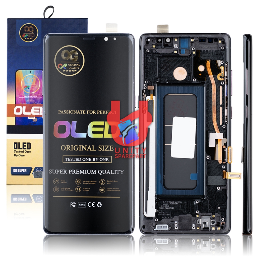 LCD TOUCHSCREEN SAMSUNG GALAXY NOTE 8 N950 +FRAME COMPLETE 1SET