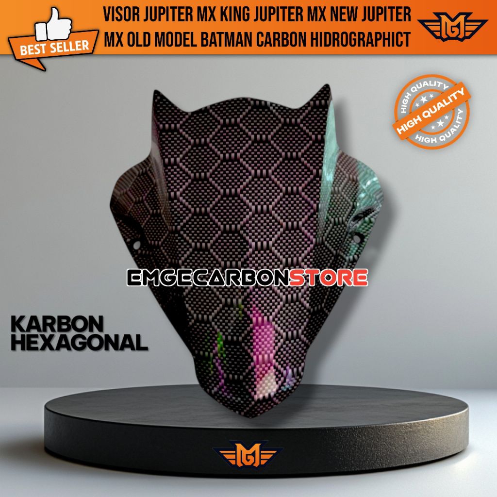 Visor Jupiter Mx King Jupiter Mx New Jupiter Mx Old Model Batman Carbon Hidrographict