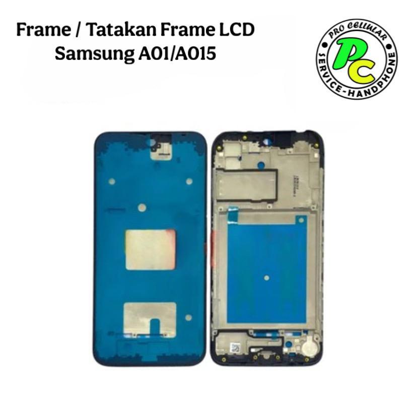 FRAME DUDUKAN / TATAKAN / FRAME LCD SAMSUNG A01 / A015