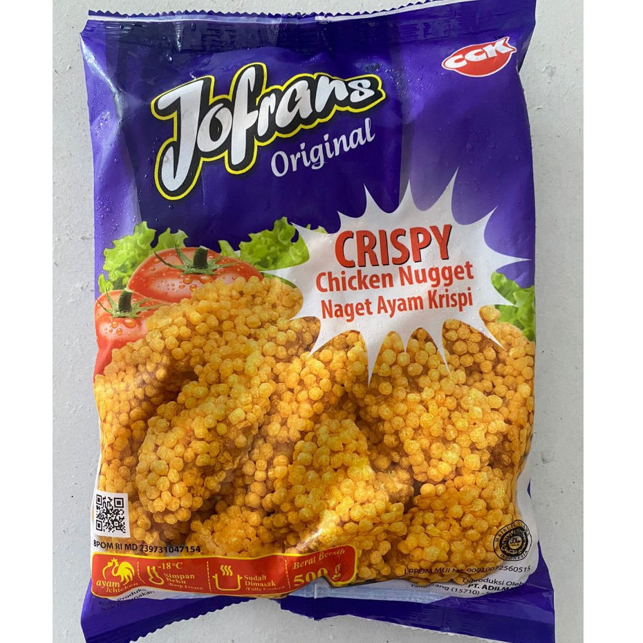 

NUGGET AYAM CRISPY JOFRANS 250GR
