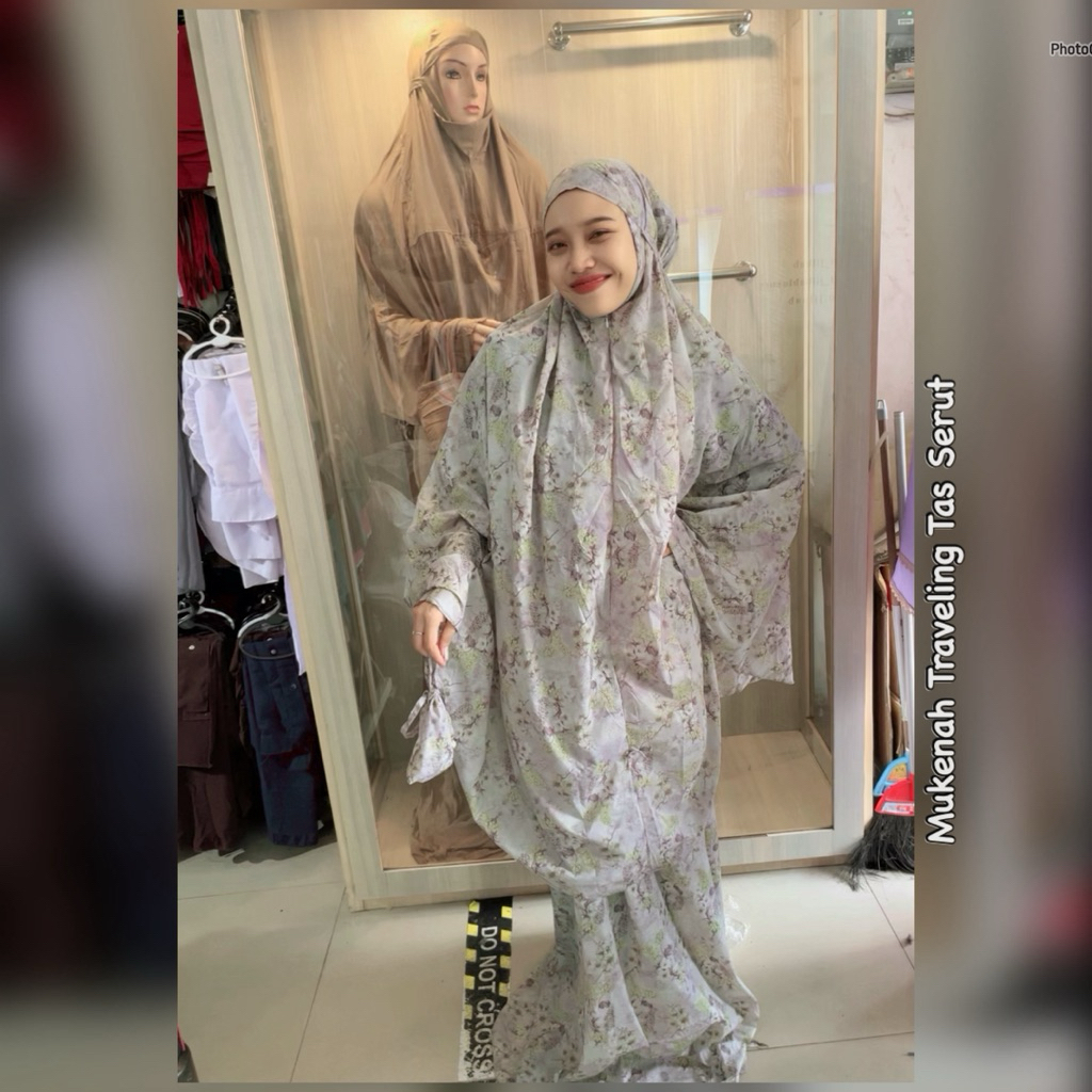 Mukenah Traveling Tas Serut