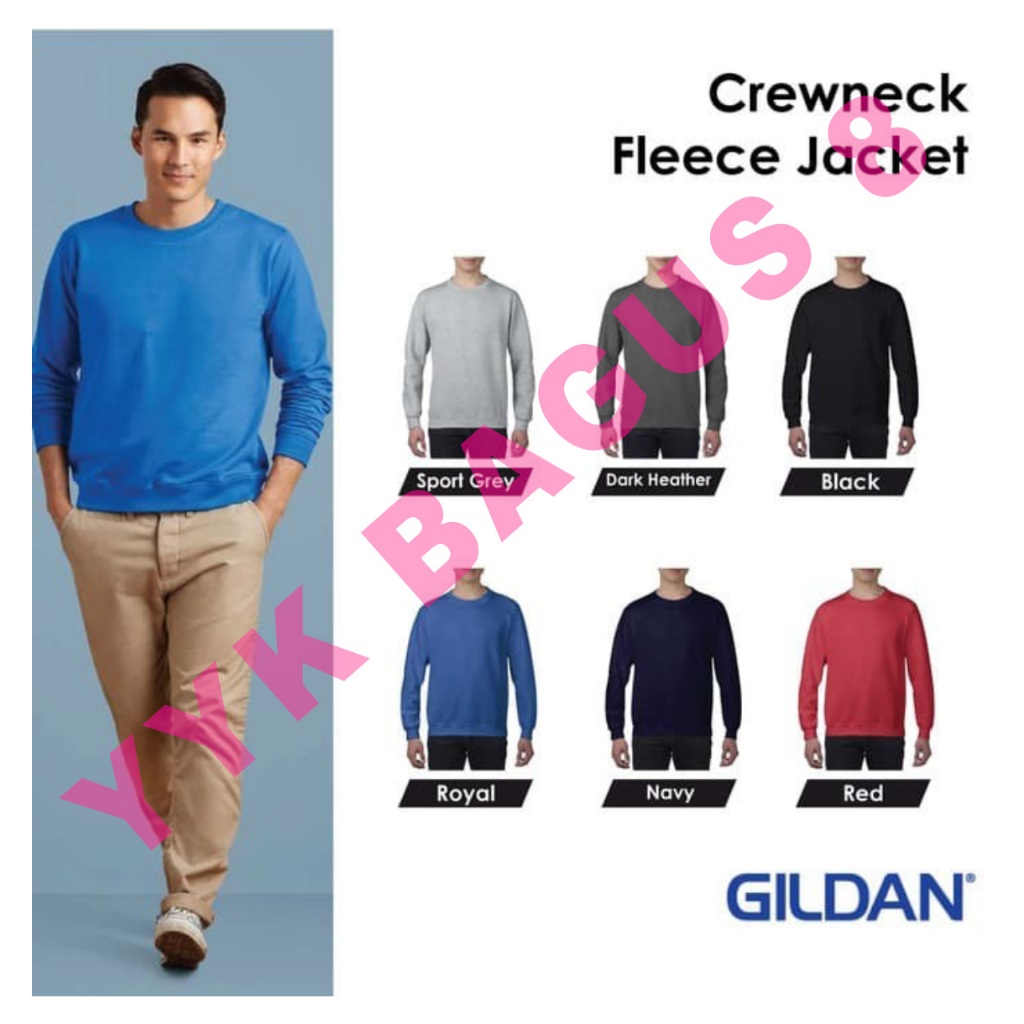 Gildan Heavy Blend Sweater Crewneck BARU