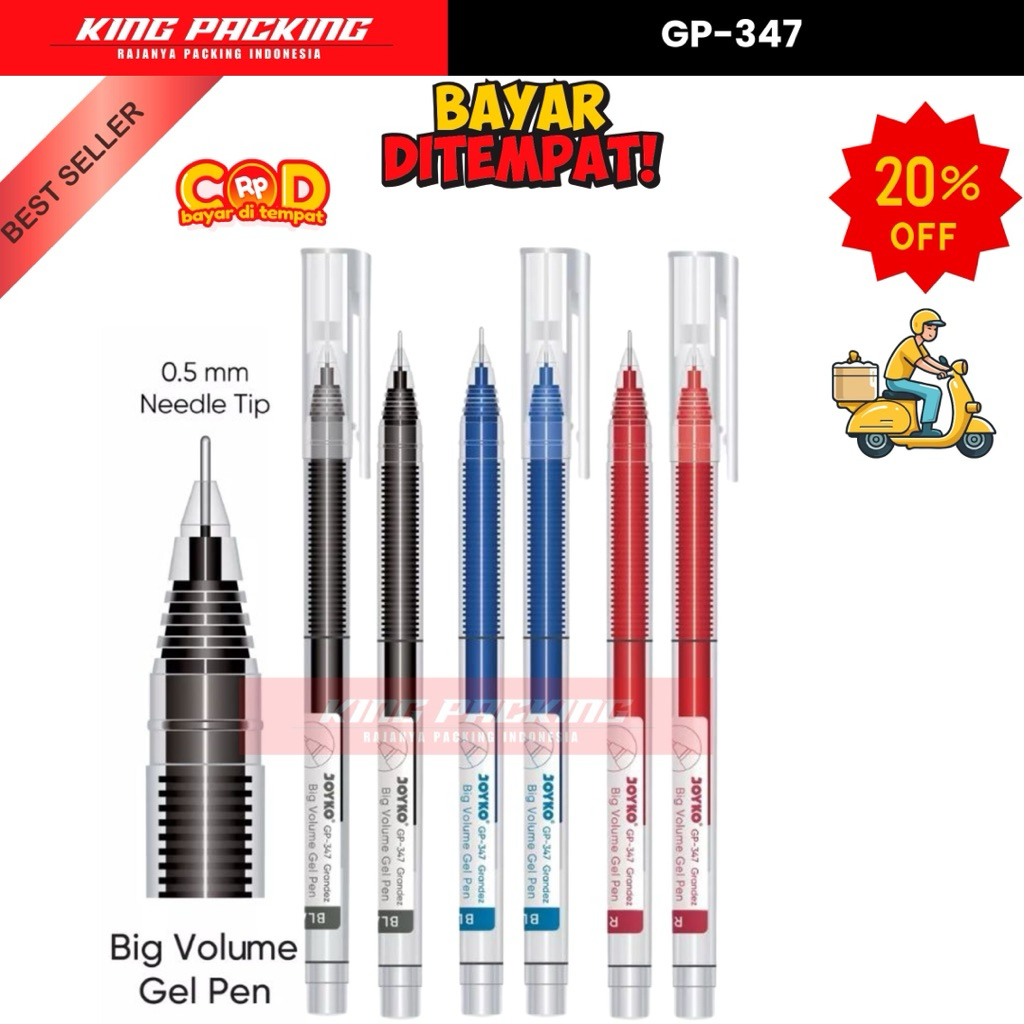 

Gelpen Joyko Gp-347 12 Pcs 0,5mm