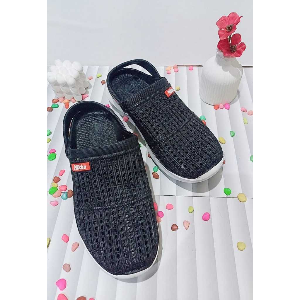 Sandal bakpao NIKKO 8151 / 8153 cek nikko 8155 model terbaru SEPATU PRIA SLOP SANDAL PRIA DEWASA SAN