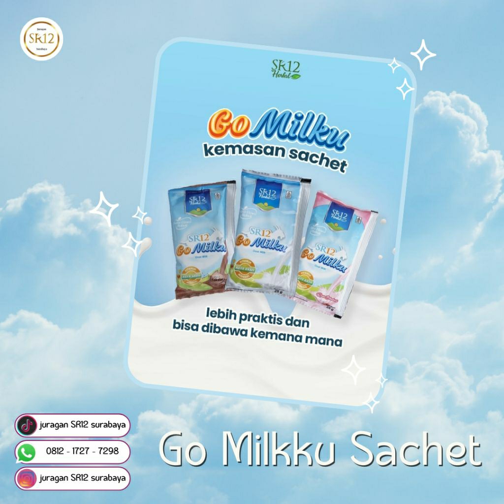 

Go Milku SR12 Sachet Halal Susu Kambing Etawa Premium Meningkatkan Kesehatan Imun Aman Bumil Busui
