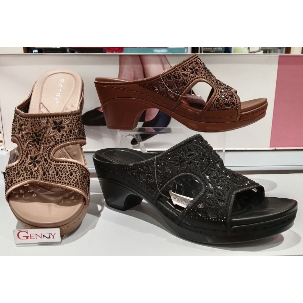 SANDAL COMFORT WANITA GENNY ORIGINAL || BAHAN RINGAN