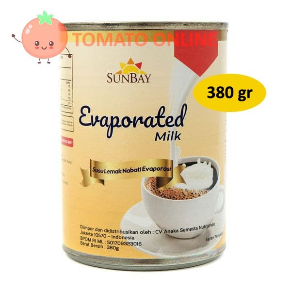 

Sunbay / Susu Evaporated Milk Evaporasi / 380 g gr gram 380g 380gr 380gram